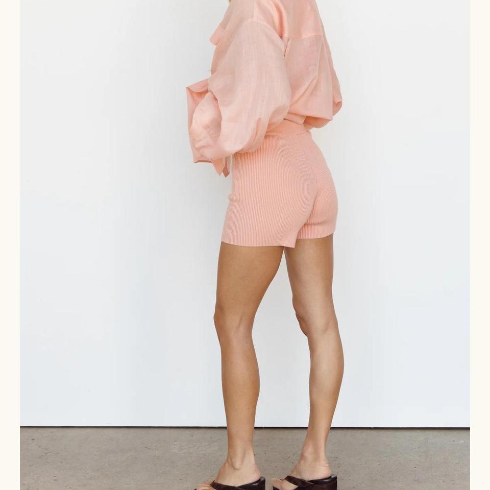 Coco Willow Peach Sprinter Shorts 5