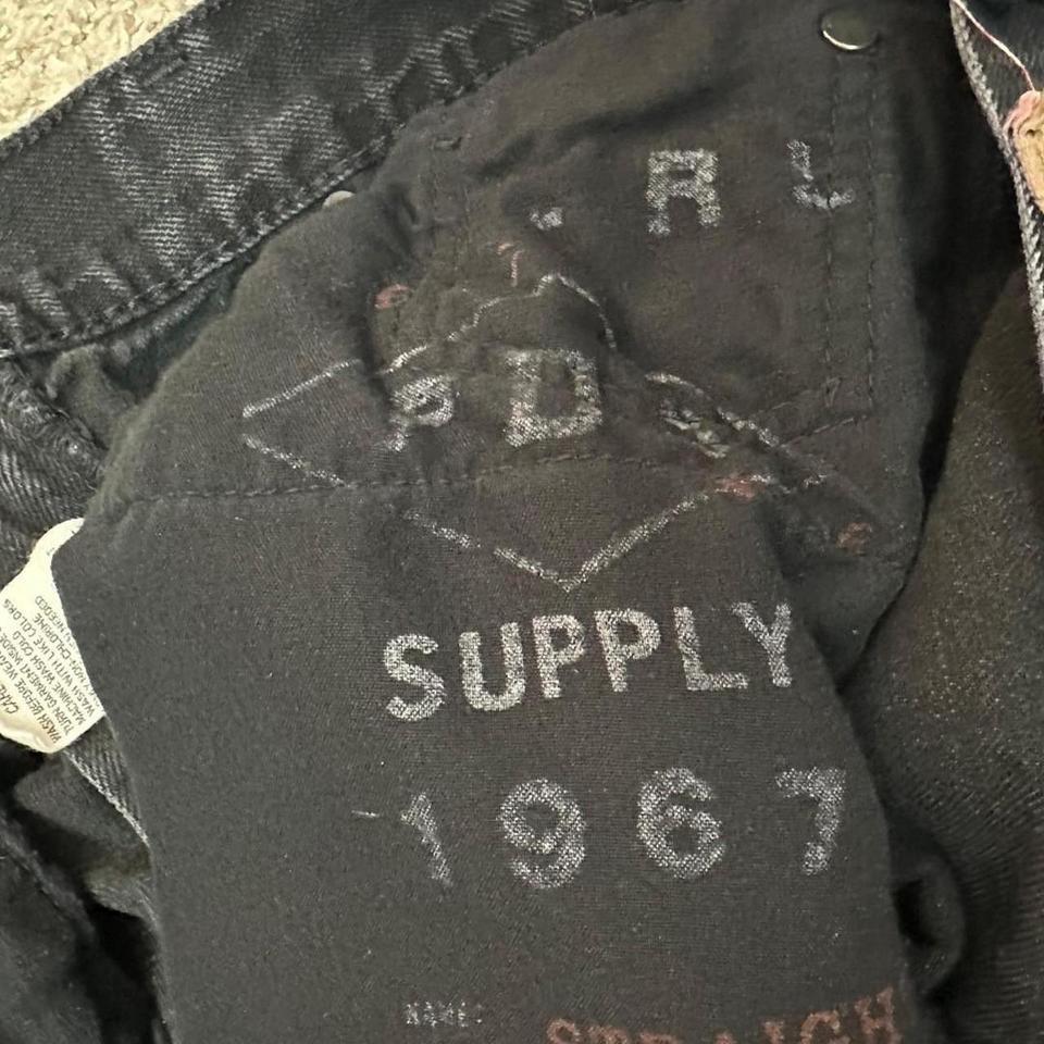 Ralph Lauren Black Denim Jeans Ecfc 5