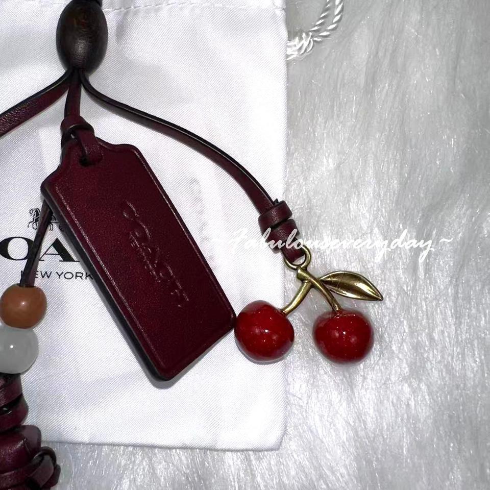 New With Tags Coach Cherry 1df1 3