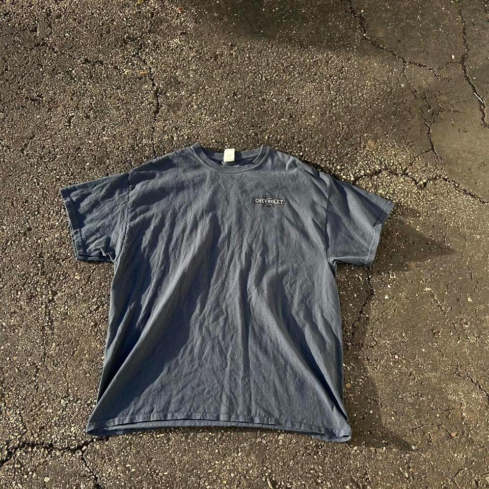 Chevrolet Black Cotton T Shirt Chevy Af75