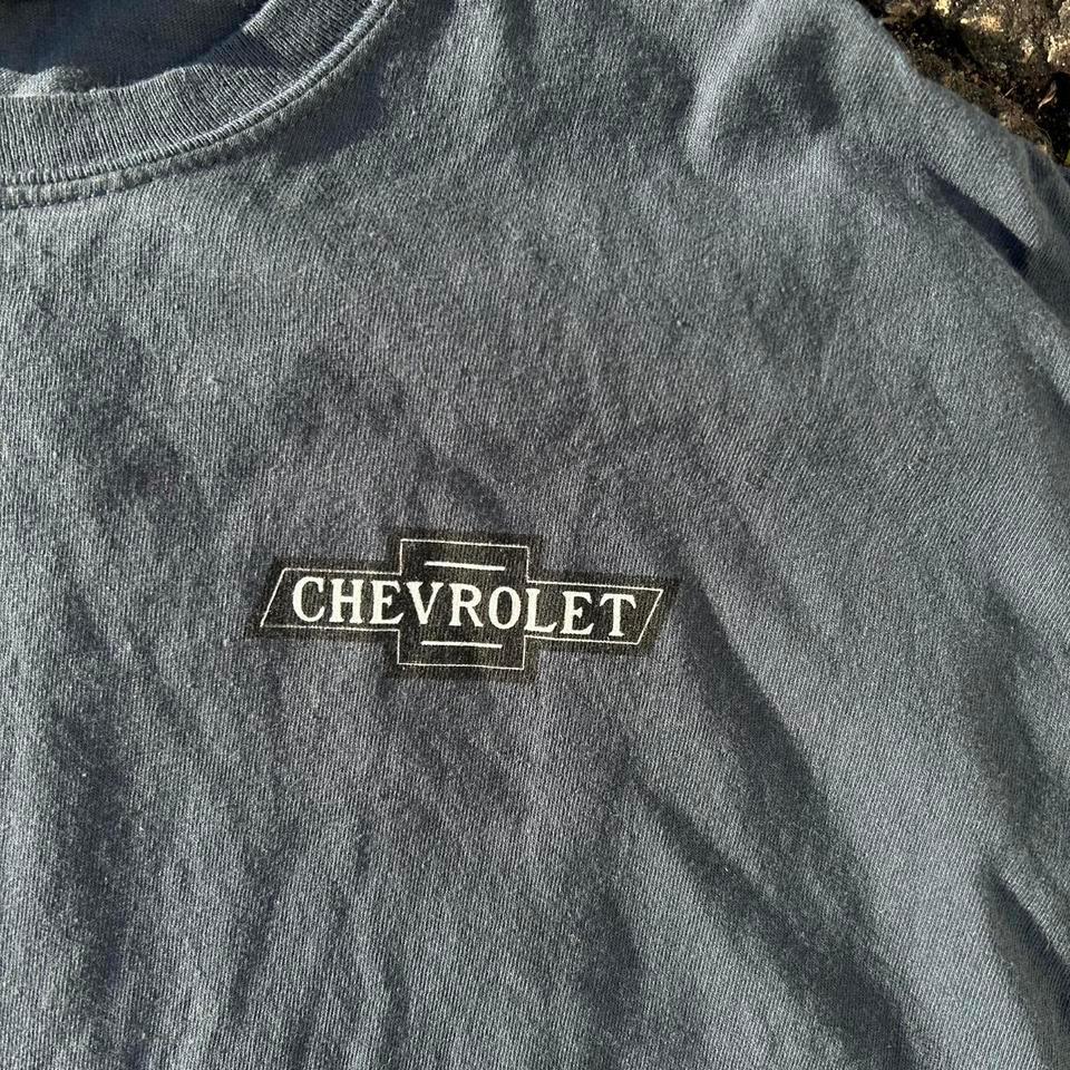 Chevrolet Black Cotton T Shirt Chevy Af75 4