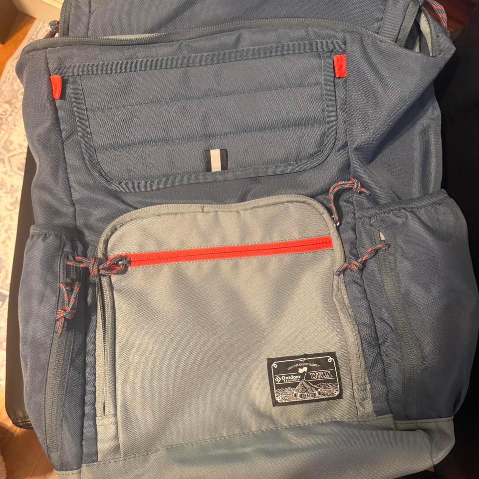 Blue And Orange Backpack Hidden 0530 4