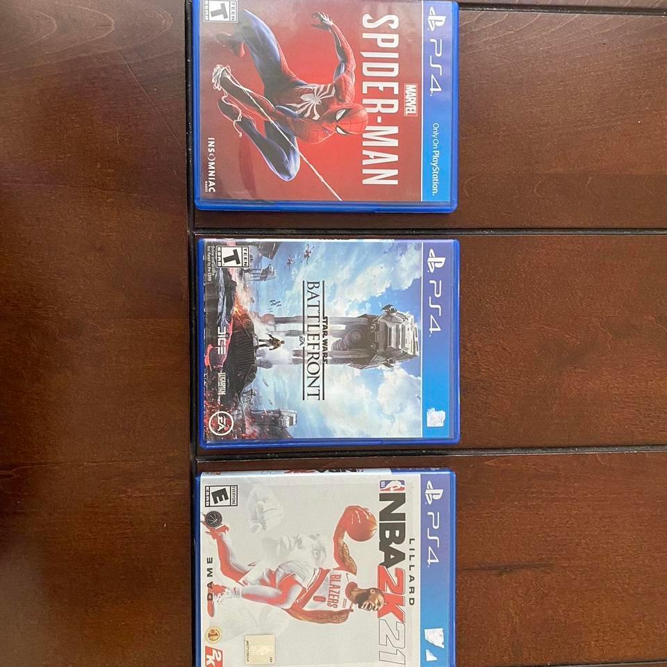 3 Ps4 Slightly Used Video