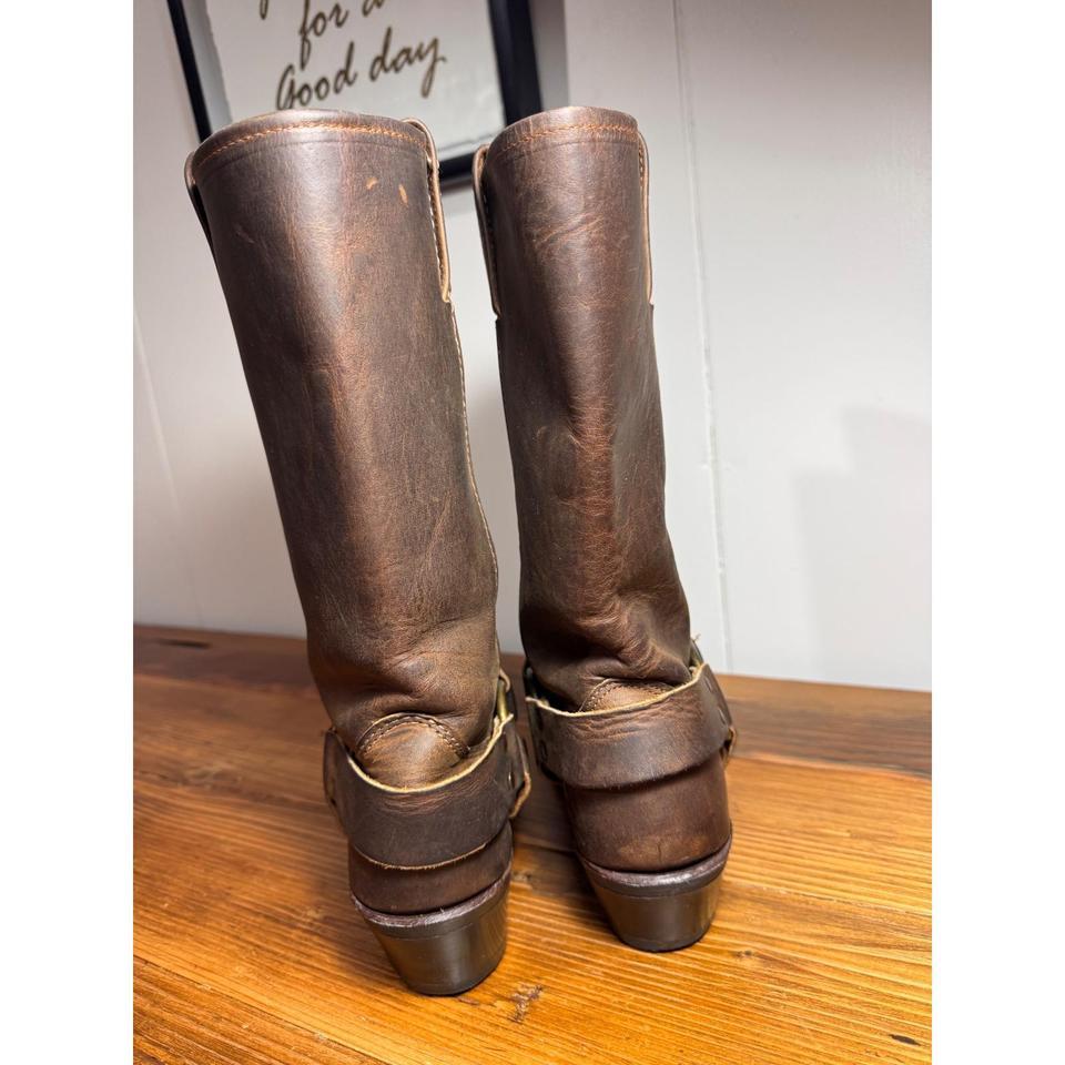 Frye Harness 12r Boots Brown 80ae 3