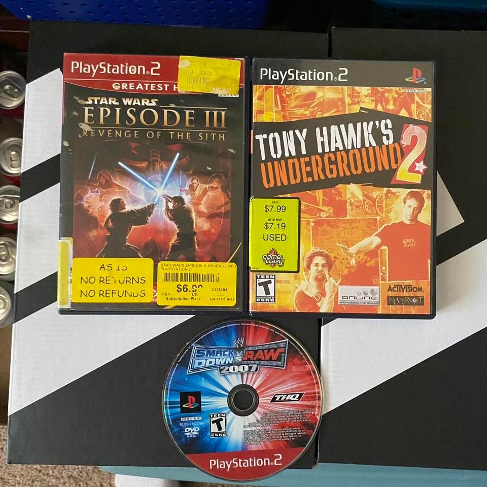 Ps2 Games Bundle Tony Hawks D556