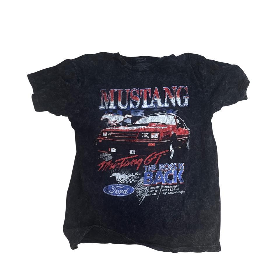 Black Ford Mustang Gt Graphic F6ed