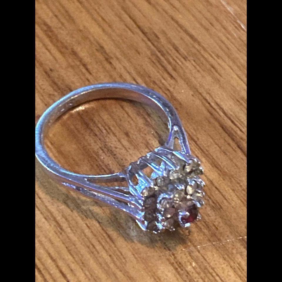Gorgeous Stacked Tower Diamond Cluster 3