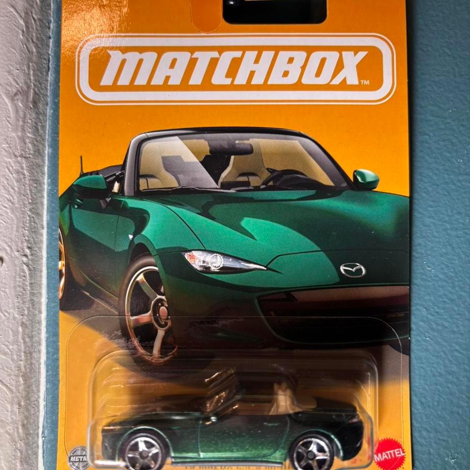 Matchbox Green Mazda Mx5 Roadster 1e18