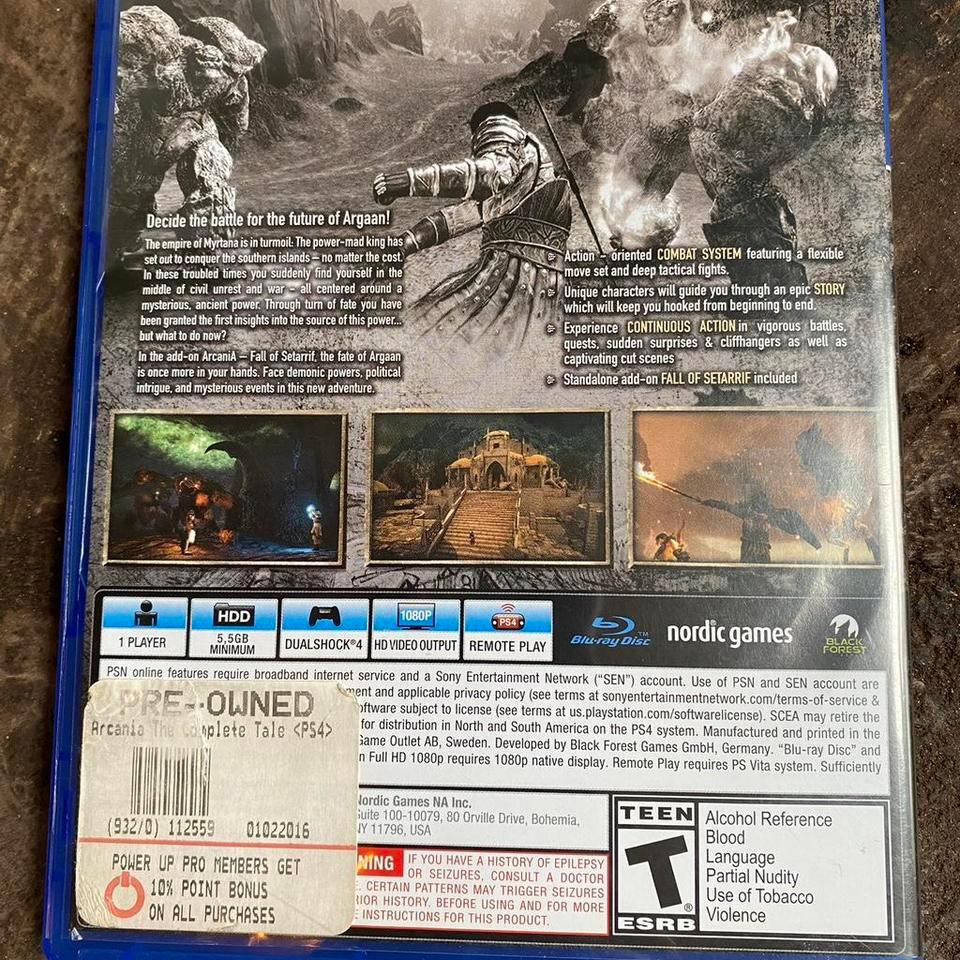 Playstation 4 Game In Good 7e36 2