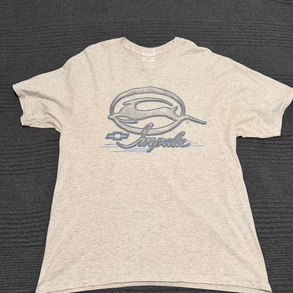Chevrolet Impala Grey T Shirt Chevy 43b2