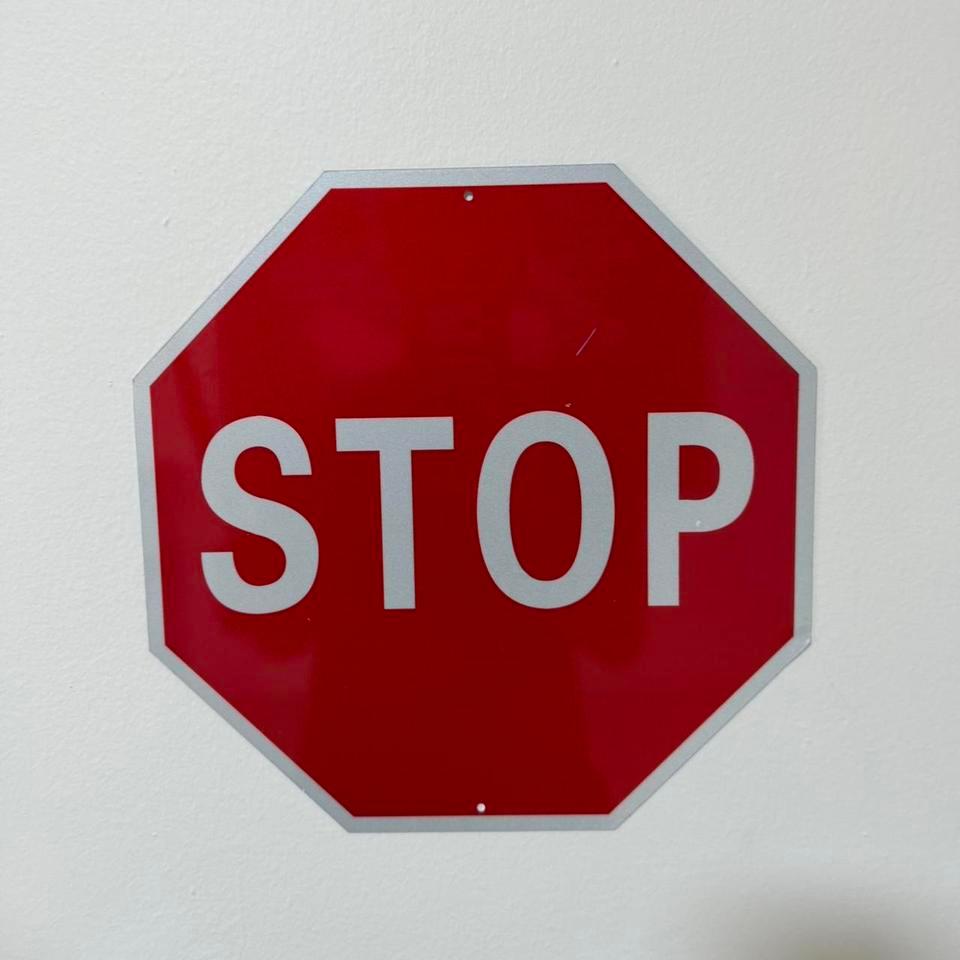 Stop Sign Metal Sign Cool Ac0c