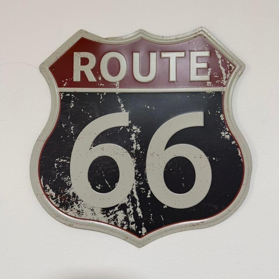Route 66 Metal Sign Cool F5e3
