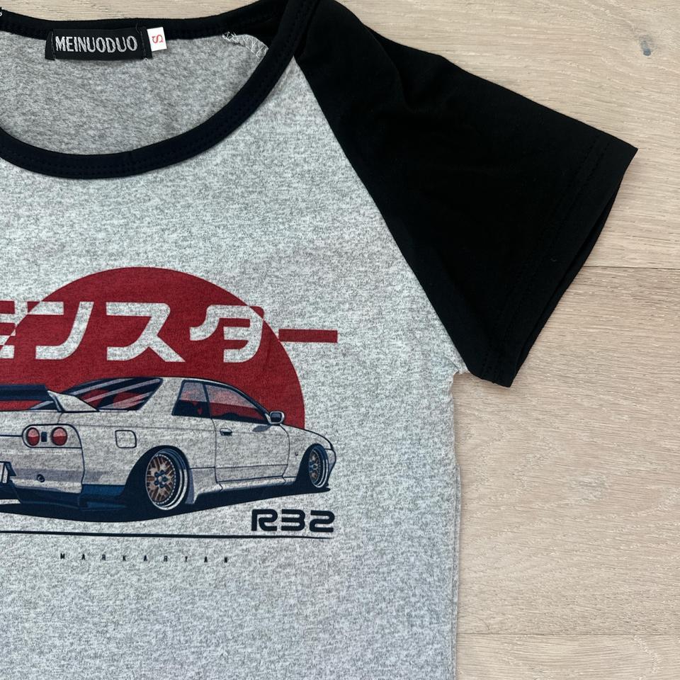 Race Car Crop Top Brand 2