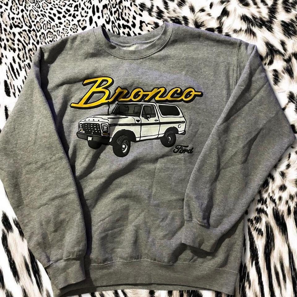 Grey And Yellow Ford Bronco
