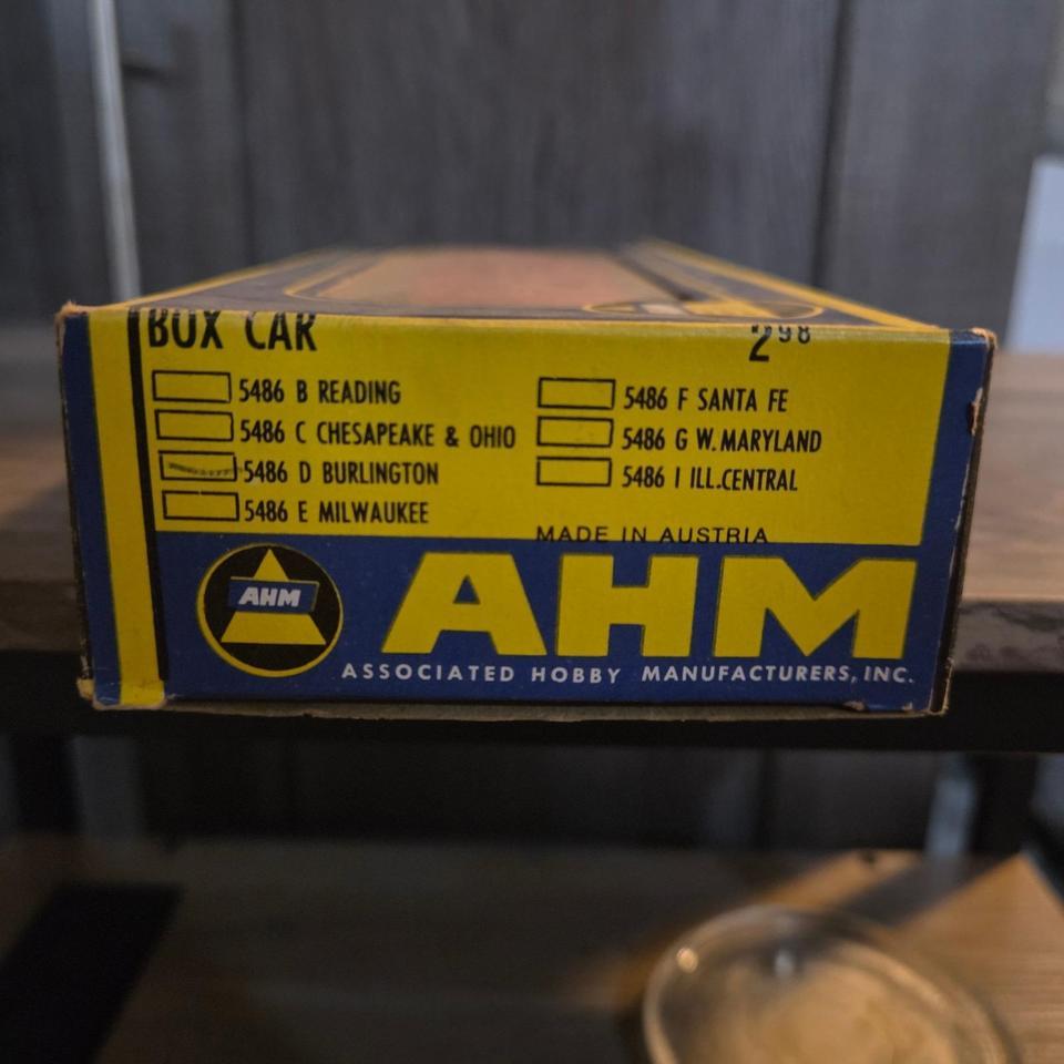 Ahm Ho Scale Burlington Route 7075 2