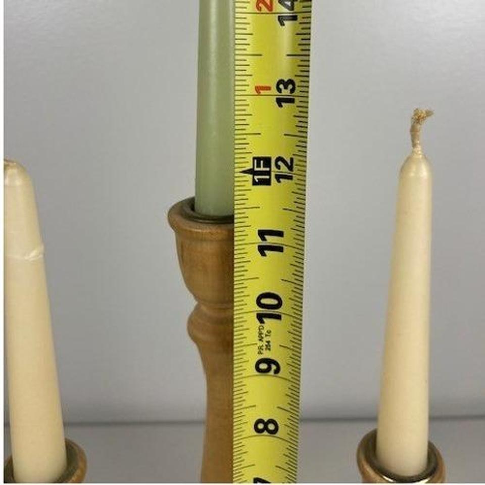 Set Of 3 Turned Wood 9976 4
