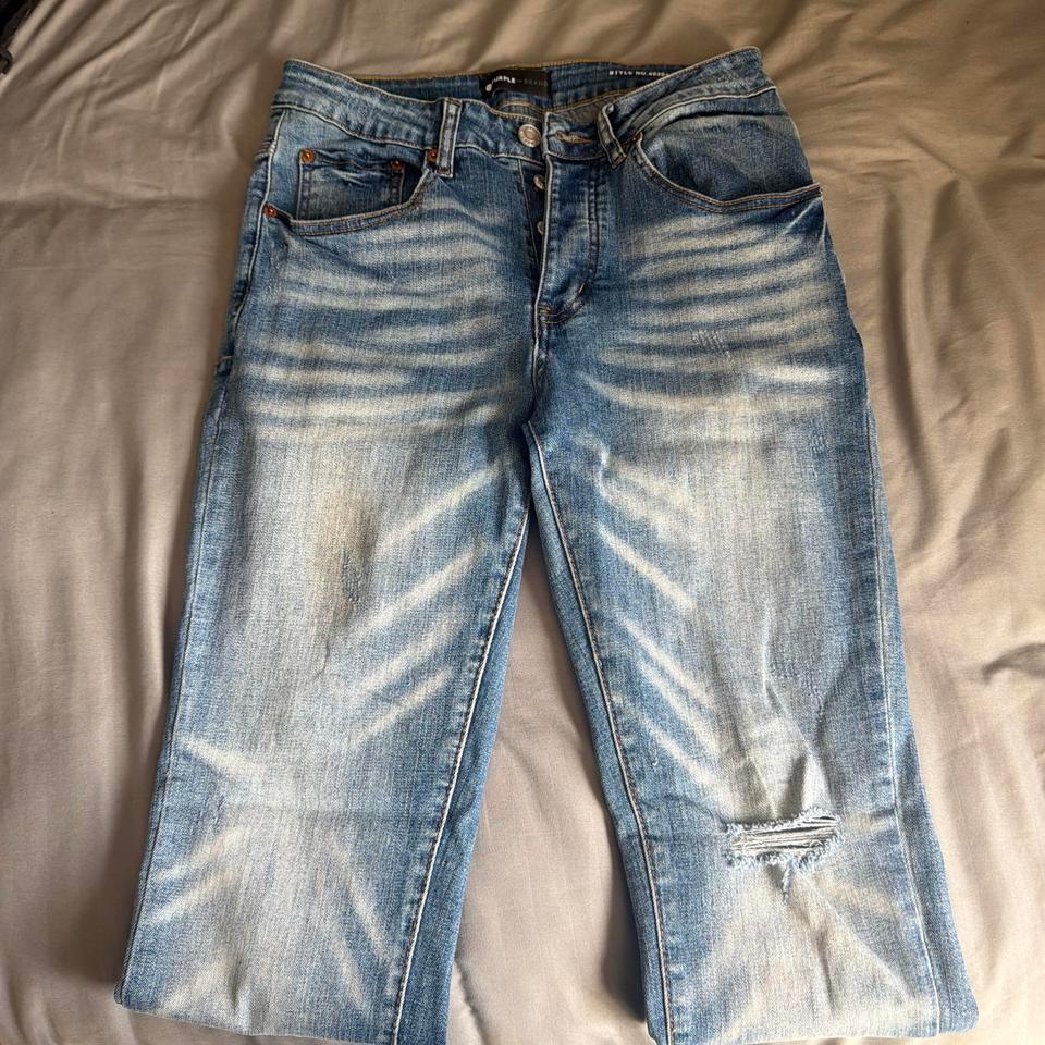 Purple Brand Blue Denim Jeans Cd5c 2