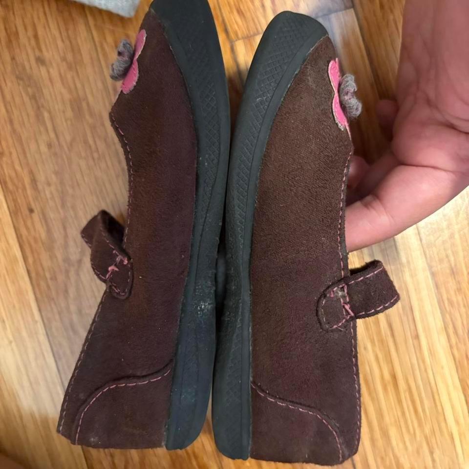 Brown Leather Mary Jane Shoes 91cb 4