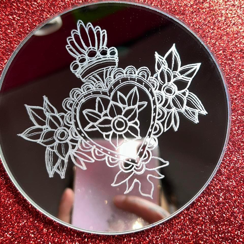 4 Inch Mirror With A 48f6 3
