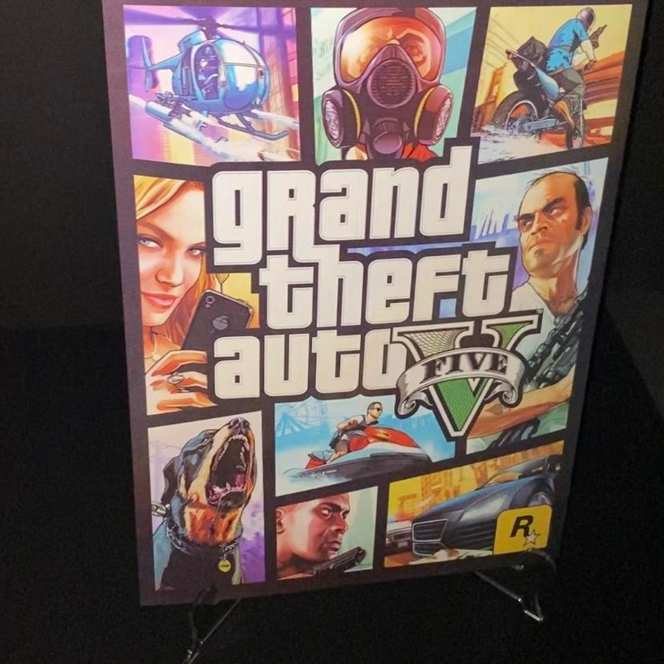 Gta 5 3d Lenticular Poster