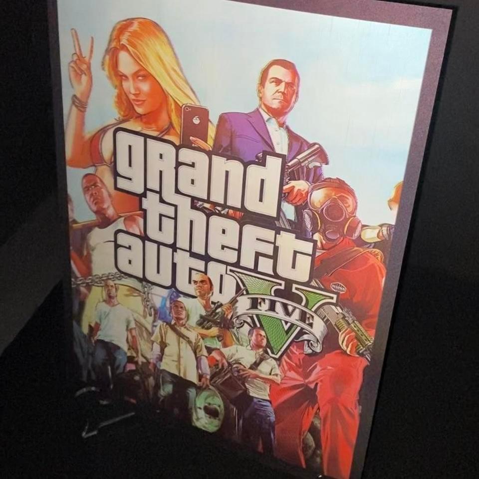 Gta 5 3d Lenticular Poster 2
