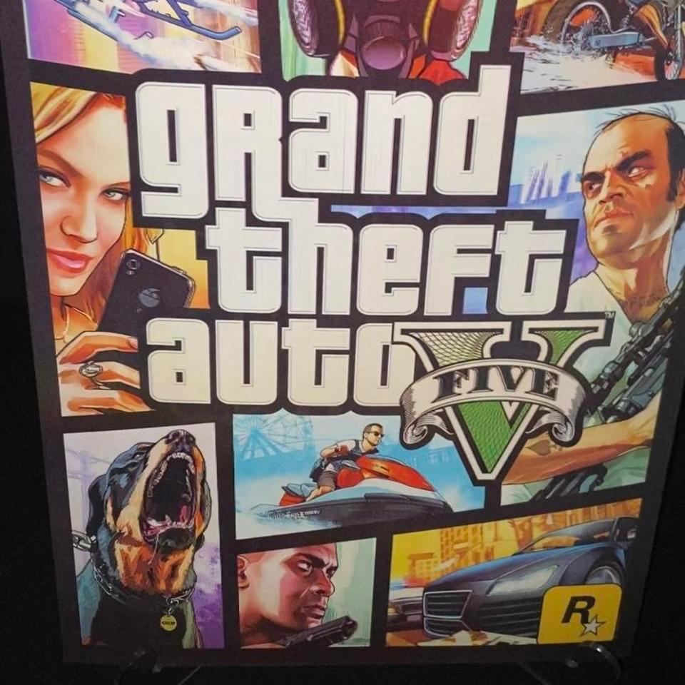 Gta 5 3d Lenticular Poster 4