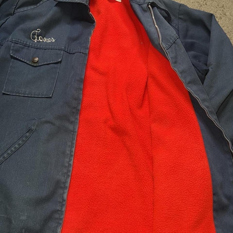 Vtg 70s Dickies Fleece Lined 25de 4