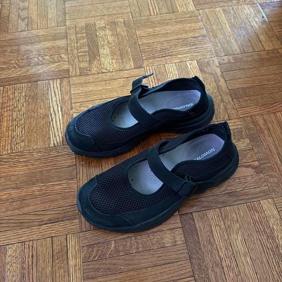Salomon Black Mary Jane Shoes 20a6
