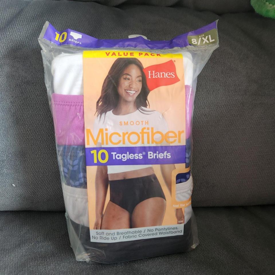 Hanes Microfiber Tagless Briefs Size 2a4e