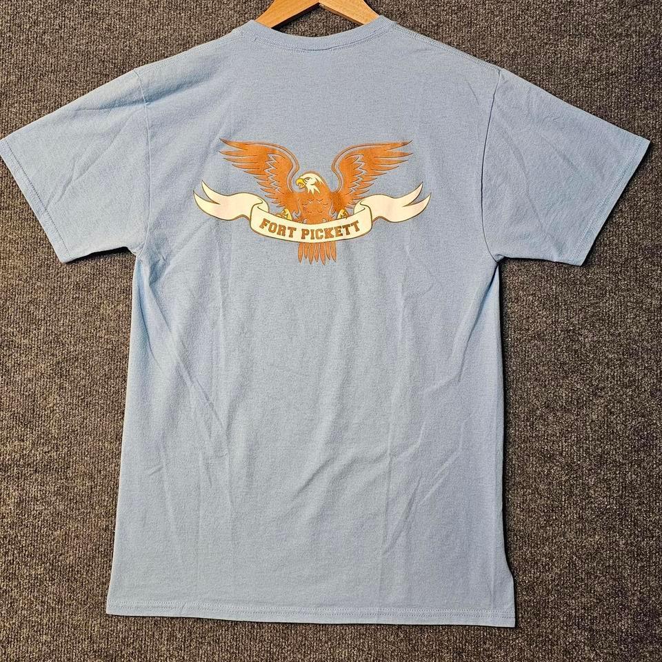 Light Blue Graphic Tee Featuring Cdf9