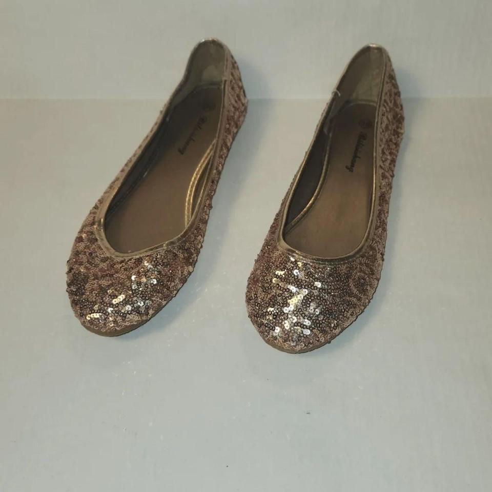 Rose Gold Sequin Ballet Round 471f