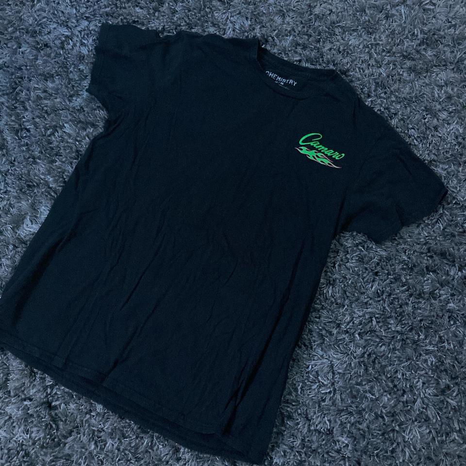 Black Chevrolet Camaro Tee Shirt