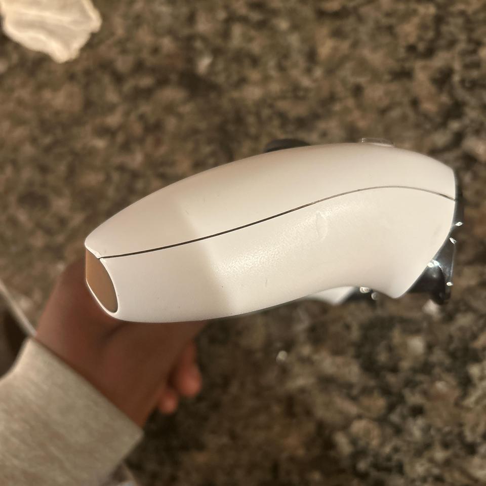 White Playstation 5 Controller Barely 3