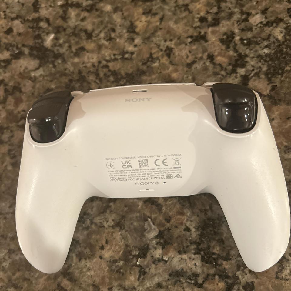 White Playstation 5 Controller Barely 5