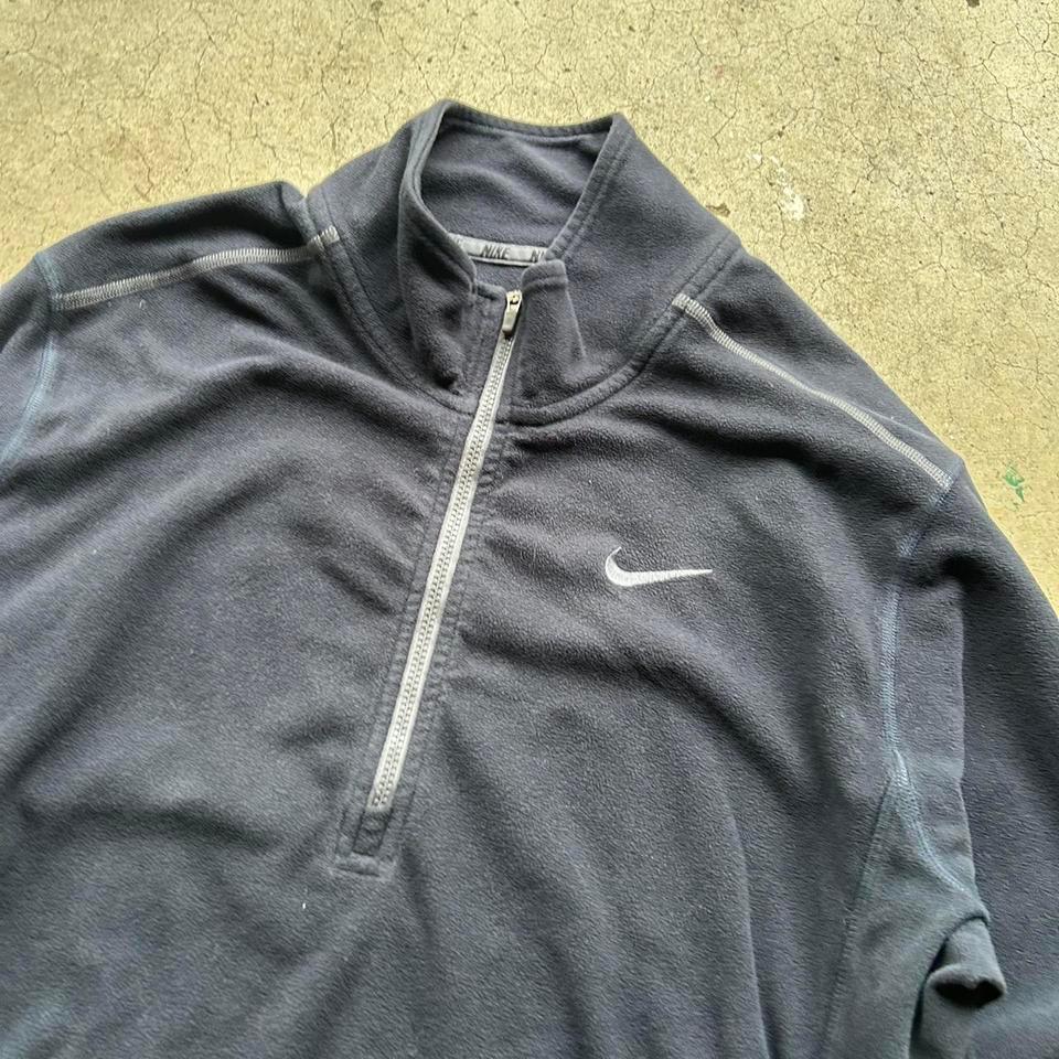 Nike Black Quarter Zip Fleece 661d 4