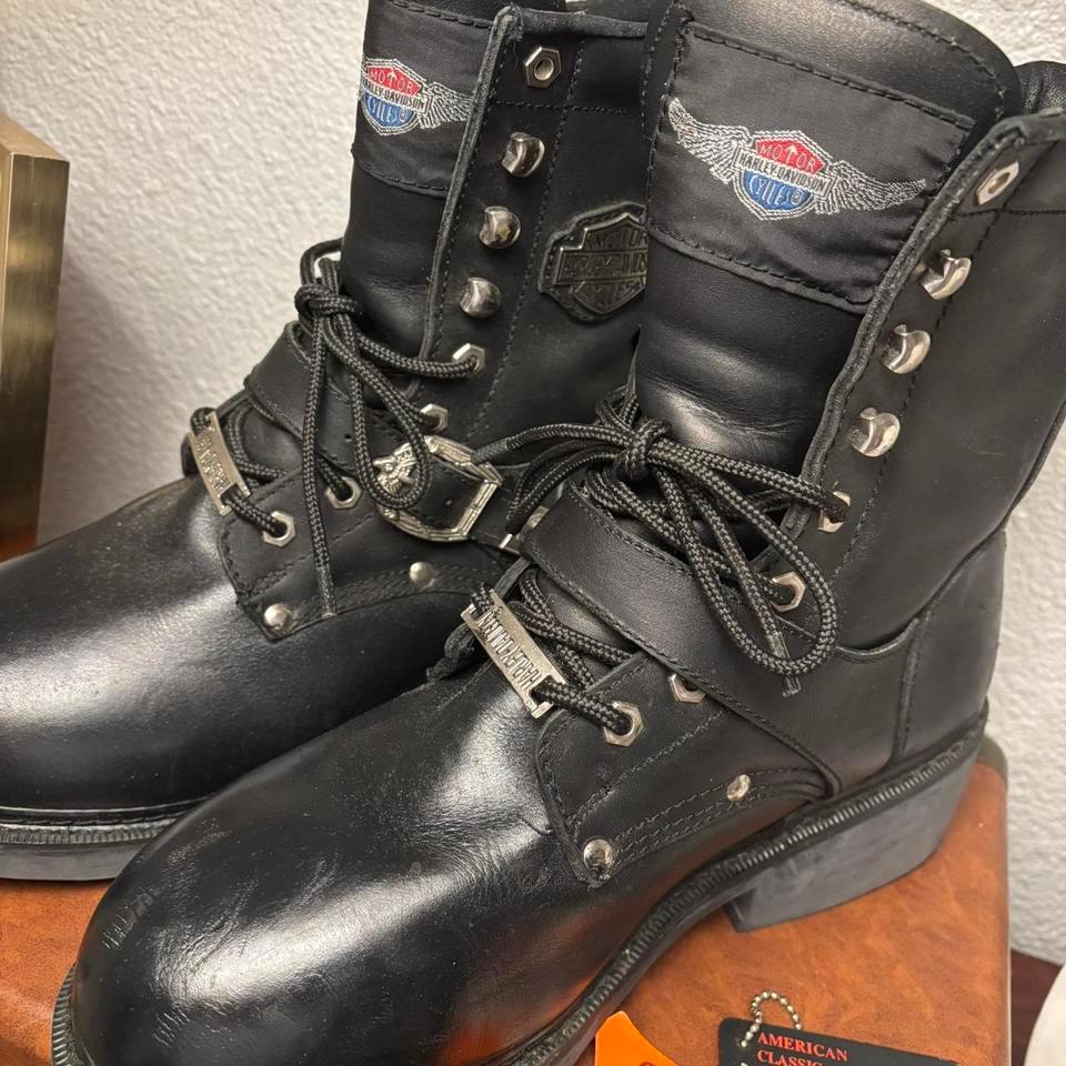 Harley Davidson Black Leather Biker 3fa3 5