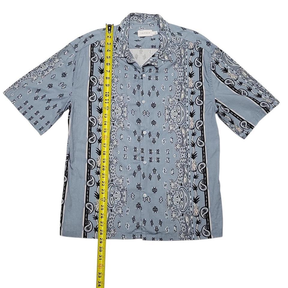 Nwot Mens Topman Paisley Short 6306 3