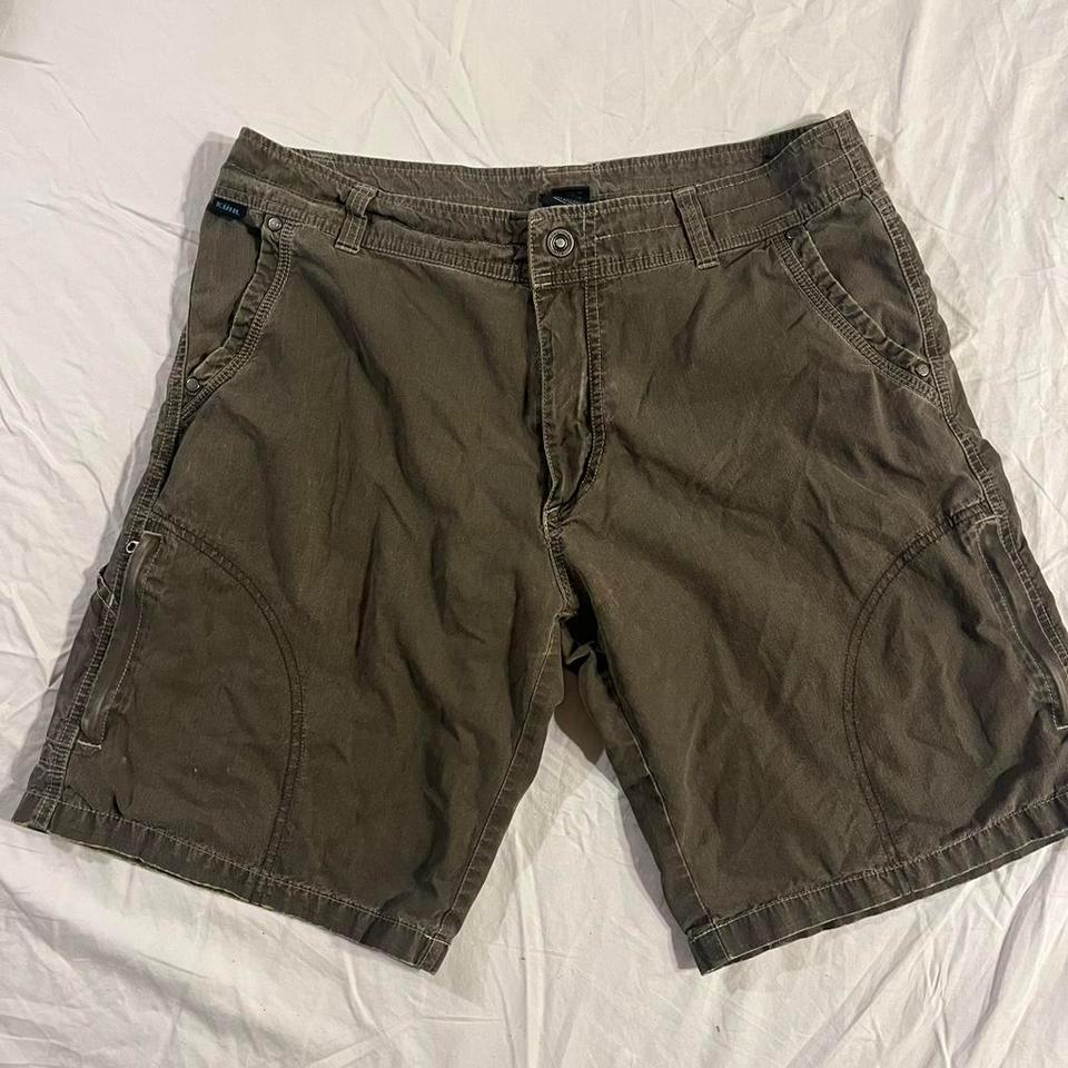 Kuhl Khaki Cargo Hiking Outdoors 8145