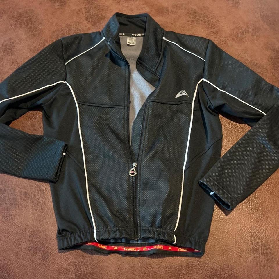 Veobike Mens Black Cycling Jacket F8e0