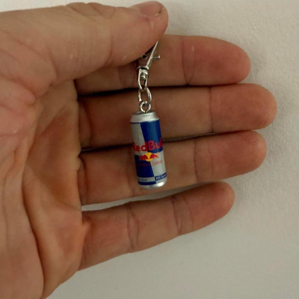 Y2k Red Bull Can Keychain Cfdc 2
