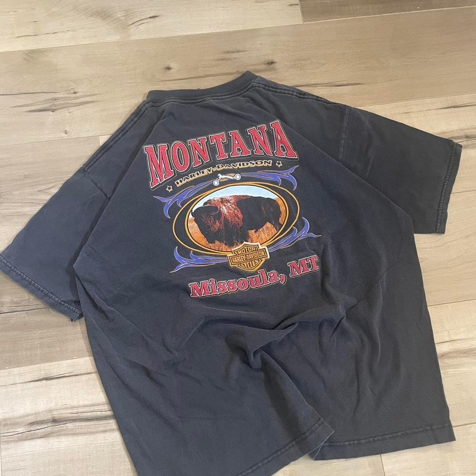 90s Vintage Faded Harley Davidson Montana Cfea