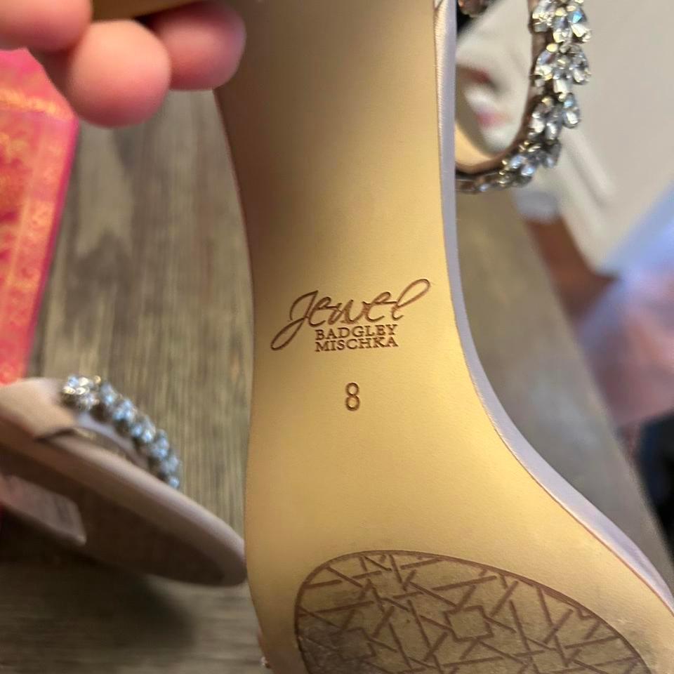 Gold Rhinestone Embellished Heels Heels 1242 4