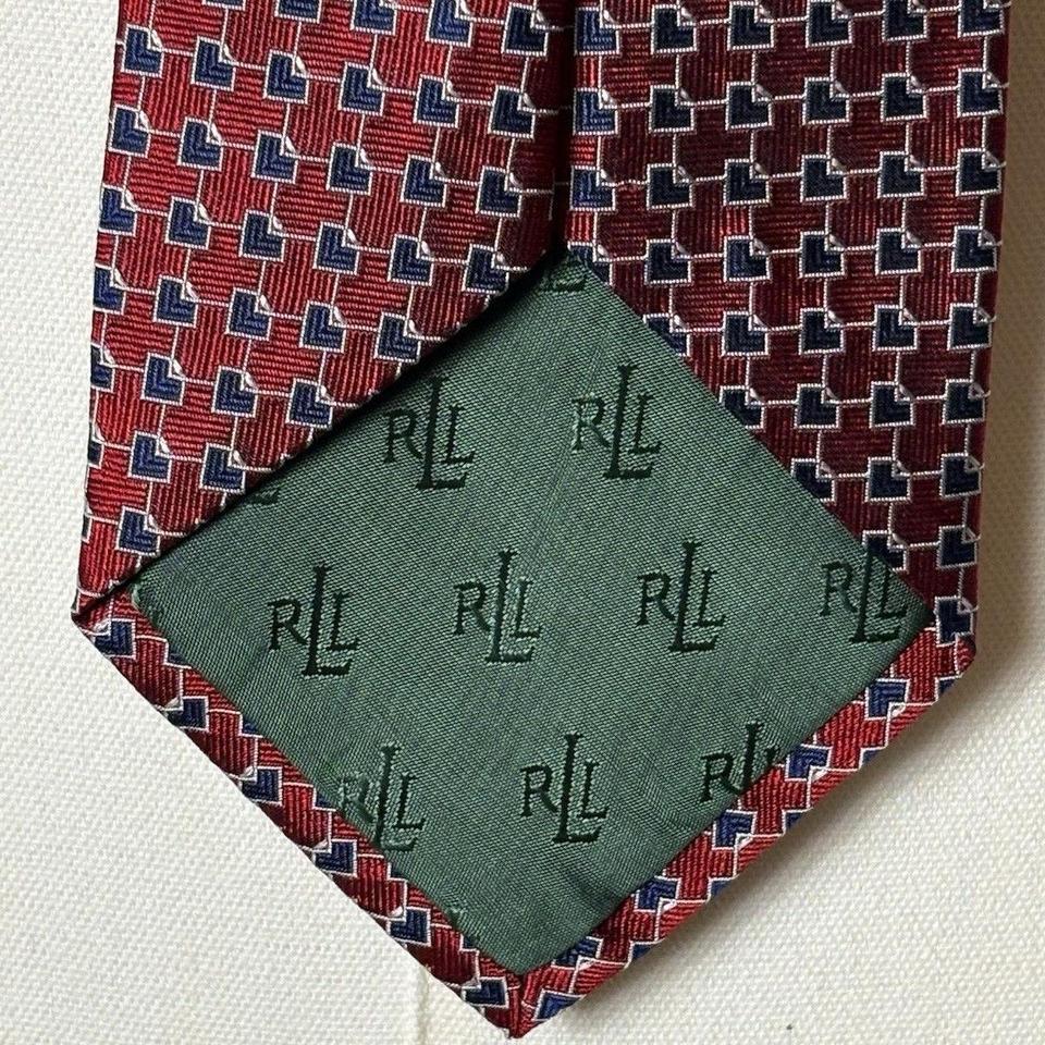 Lauren Ralph Lauren Red Geometric 145c 5