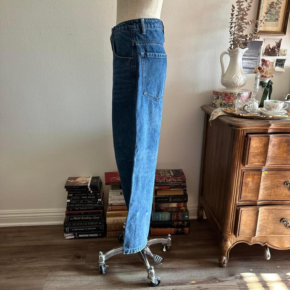 High Waisted Baggy Jeans Size 3