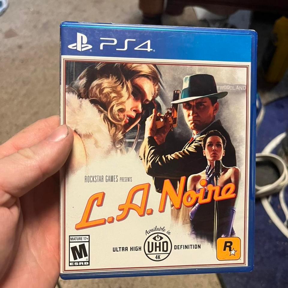 La Noire Ps4 Game Gaming 3315