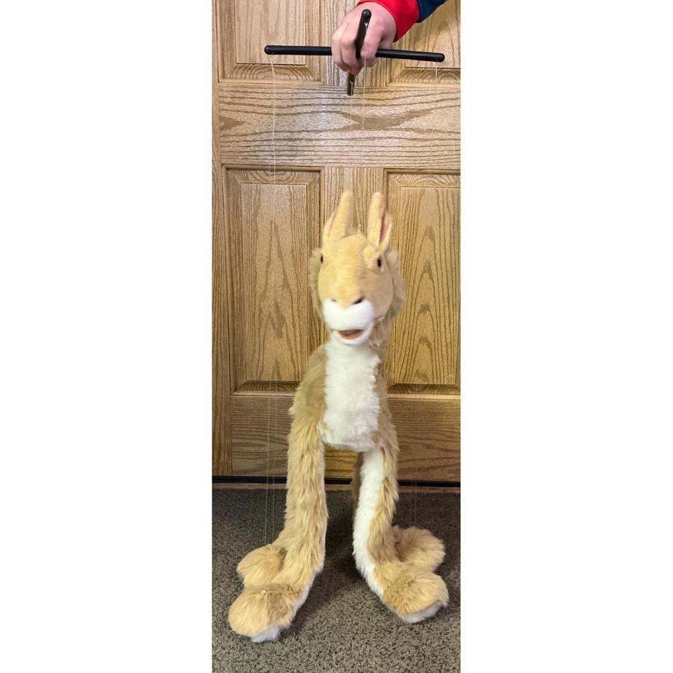 Vintage Llama Marionette Puppet Large Cdbf 6