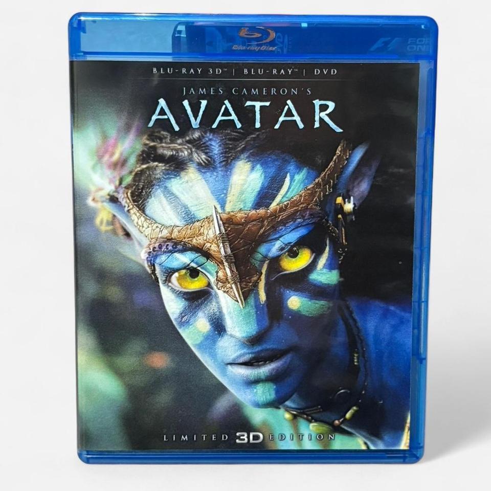 Avatar 3d Blu Ray Dvd Obo