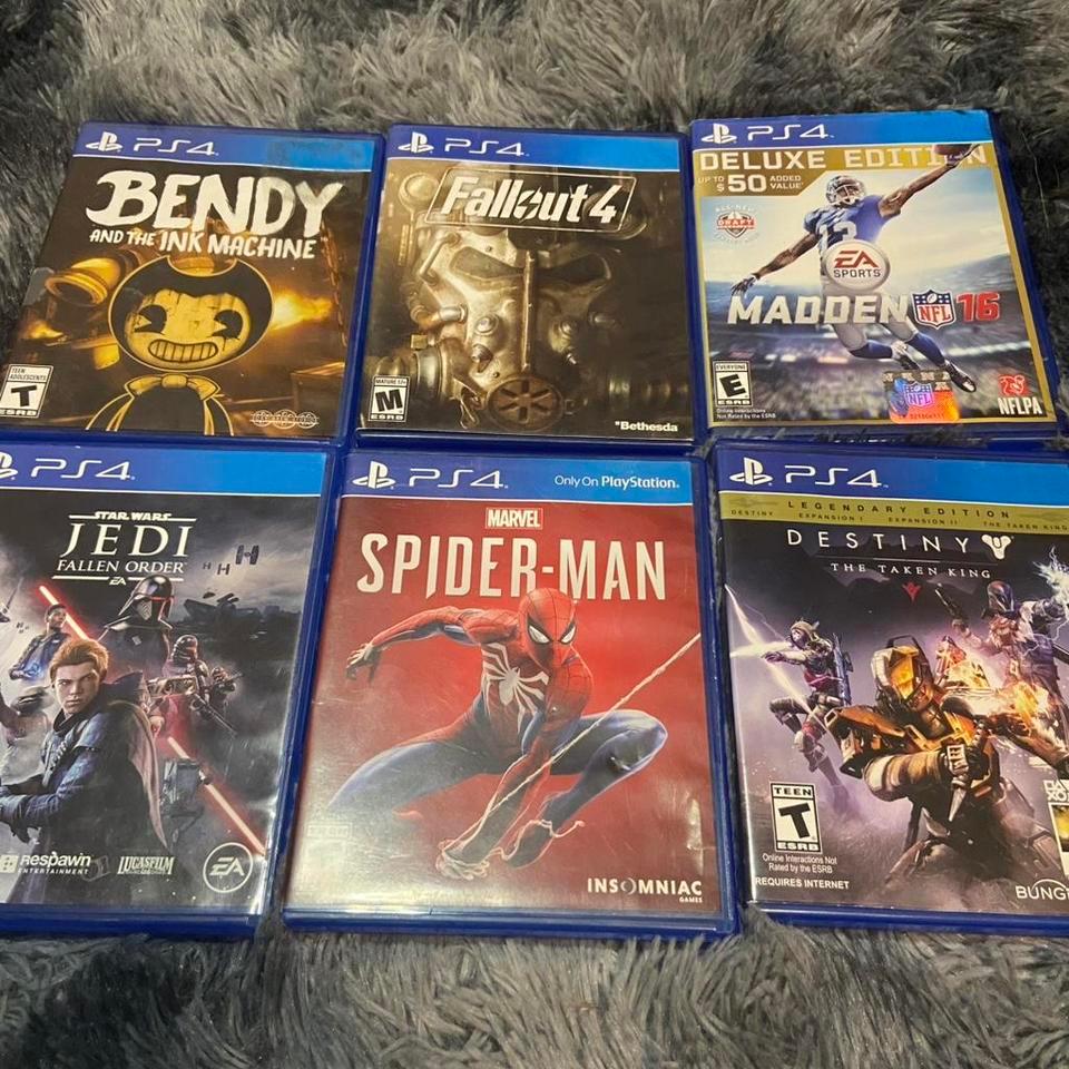Lot Bundle Of 6 Ps4 67a2