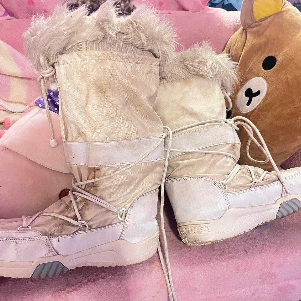 Rare Dc Snow Boots Silver 8ea4 5
