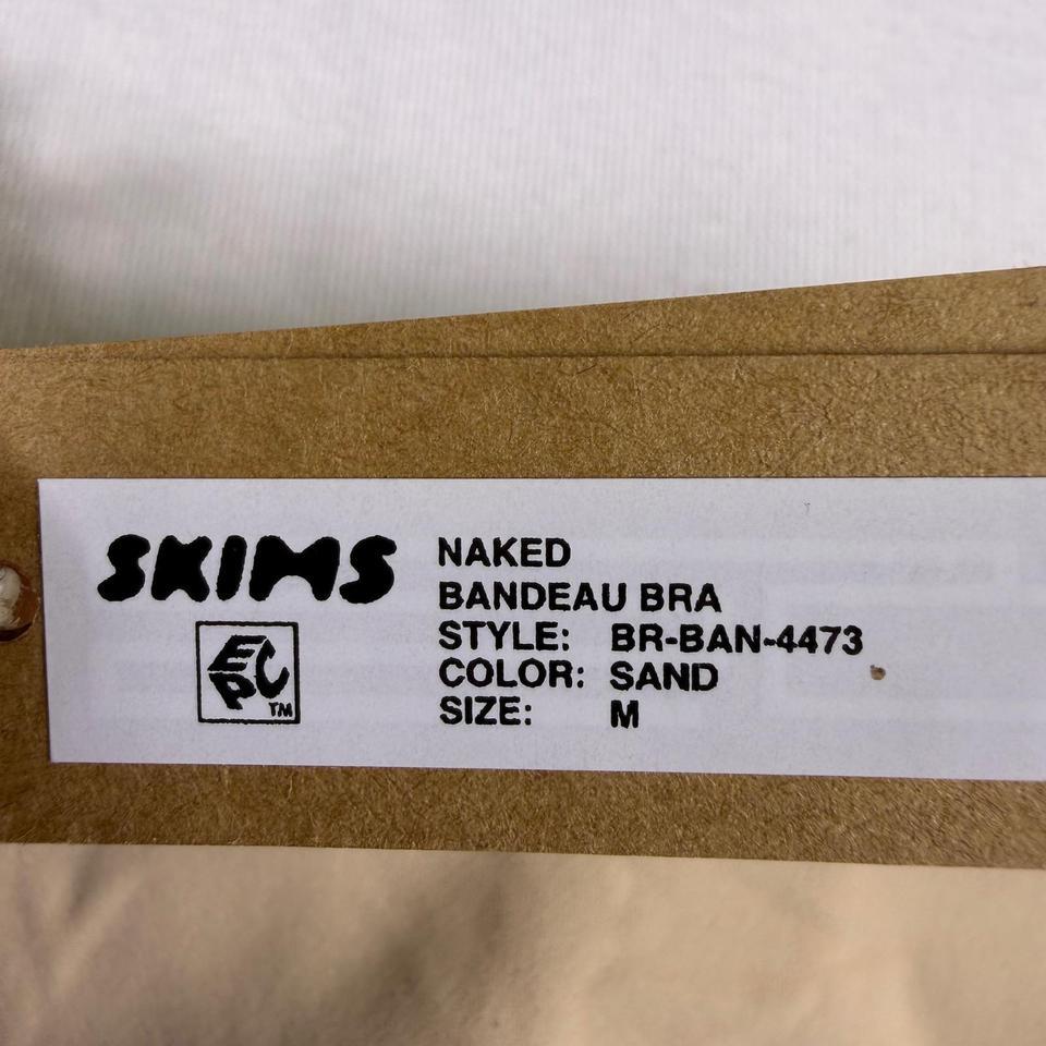 Skims Naked Bandeau Bra Sand 91c0 7